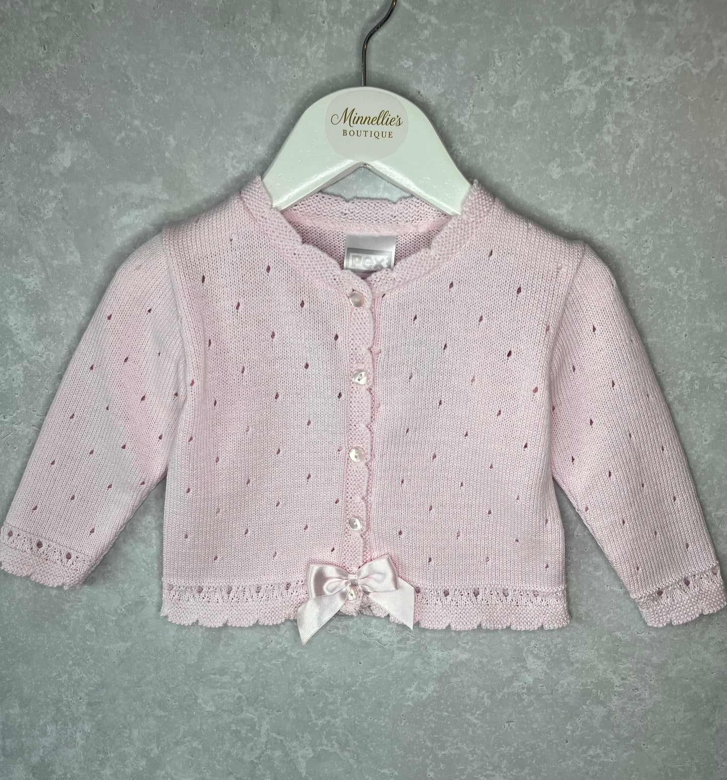 Miranda Knitted Bow Cardigan