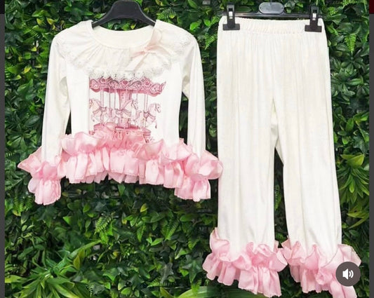 Carousel Frill Pyjamas