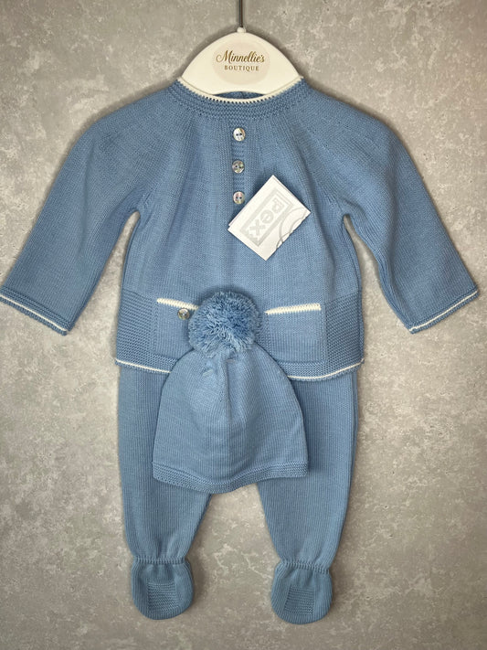 Bertie Knitted Three Piece Set