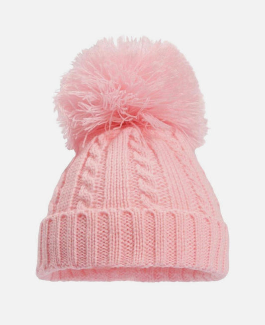 Pink Pom Hat