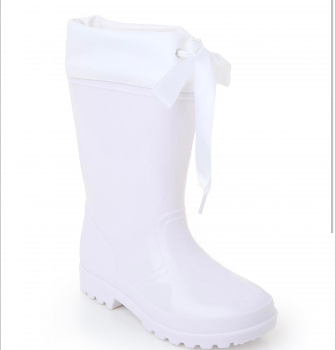 Ribbon Wellington Boots