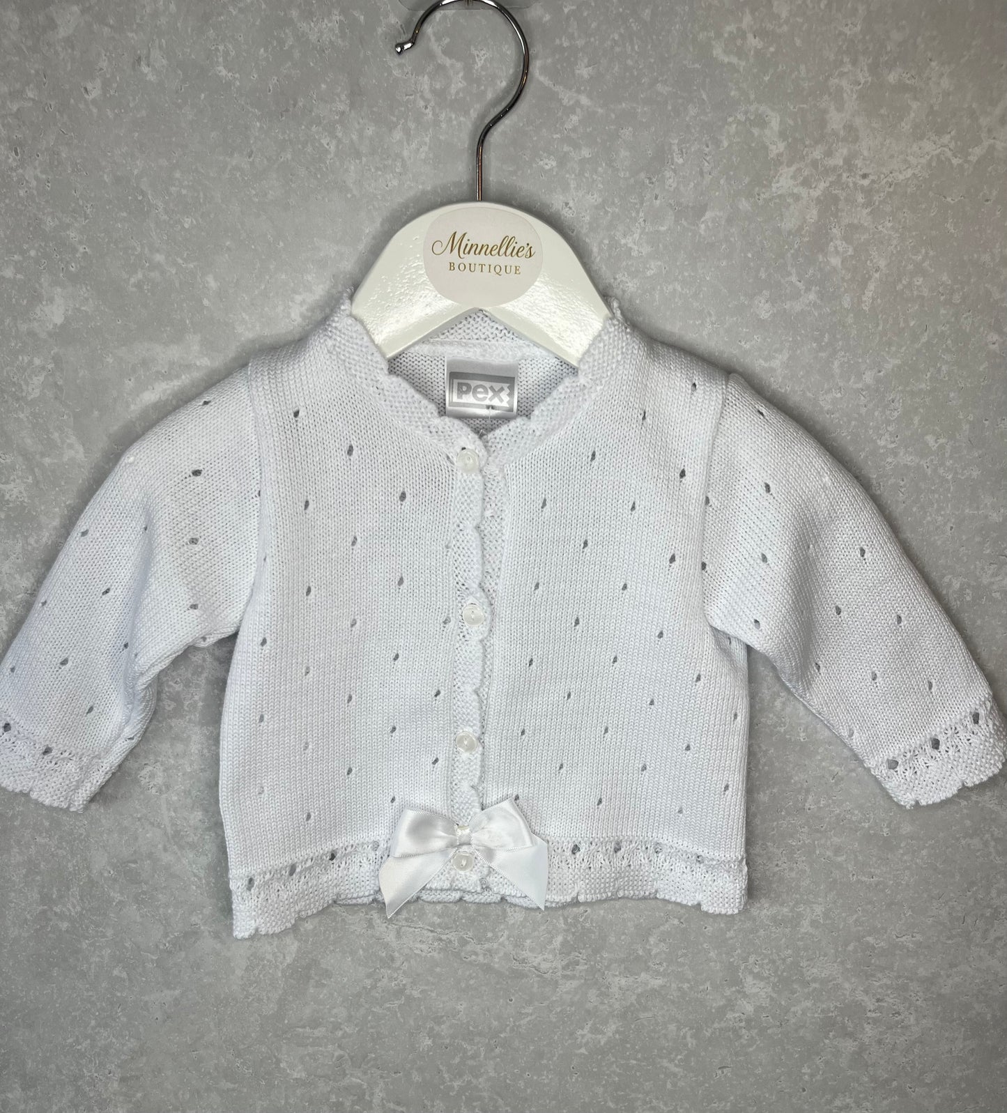 Miranda Knitted Bow Cardigan