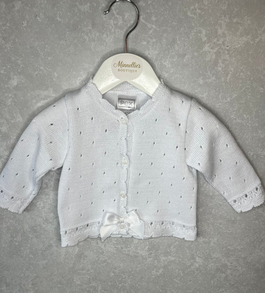 Miranda Knitted Bow Cardigan