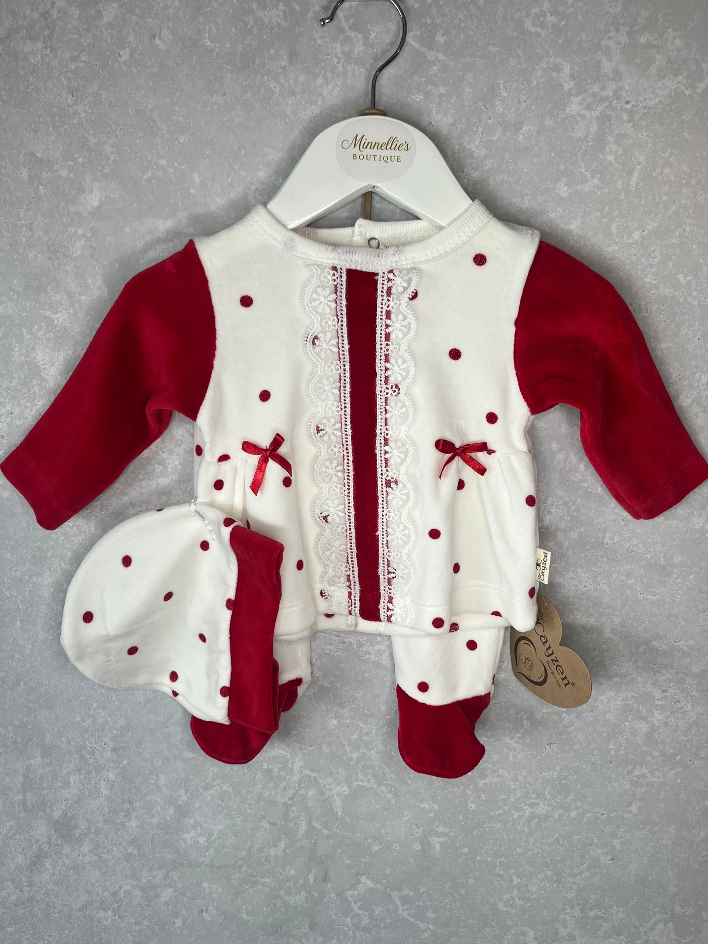 Polka Dot Set With Hat